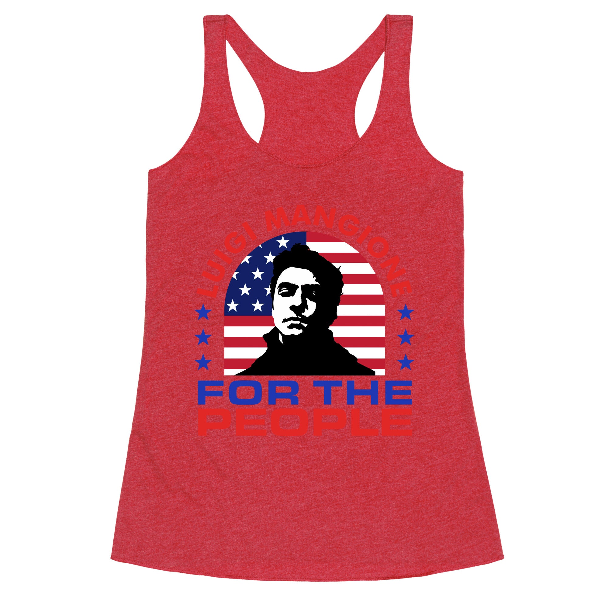 Luigi For The People Racerback Tank